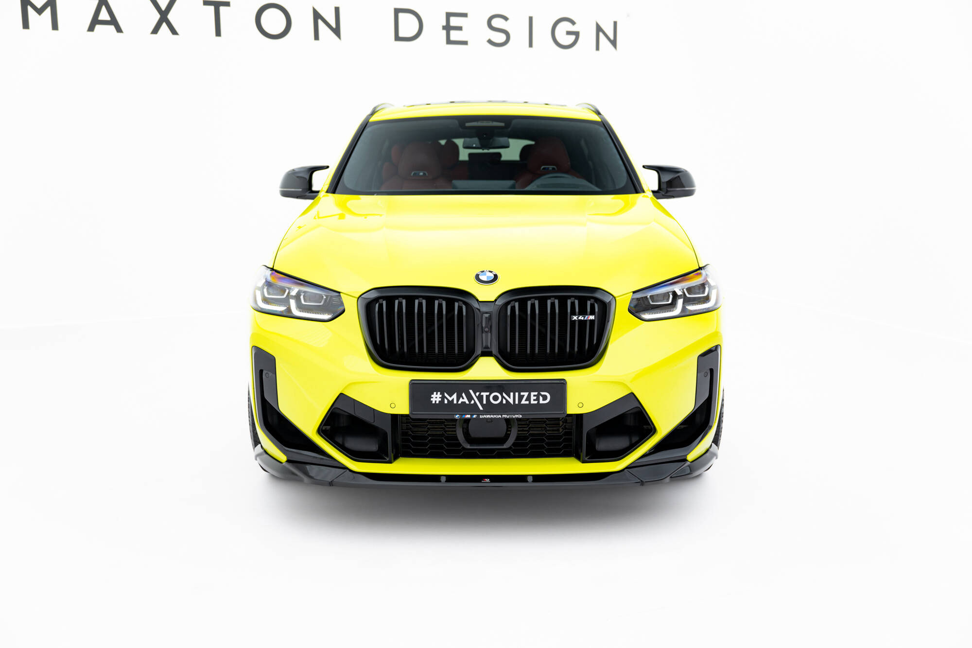 Frontspoiler BMW X4 M (F98) Facelift 2021 -> | Sport Glossy Black Edition – bilde 2