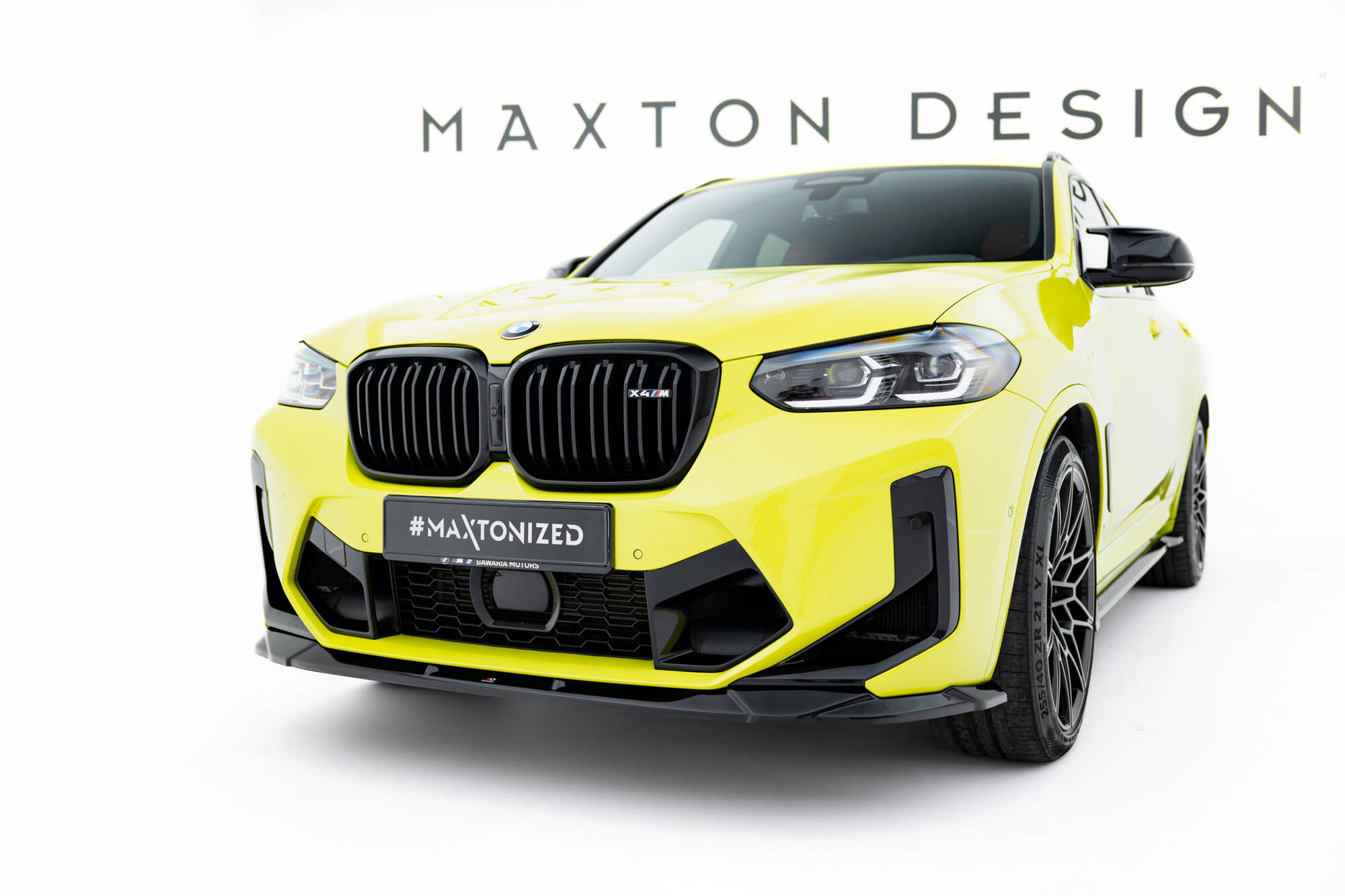 Frontspoiler BMW X4 M (F98) Facelift 2021 -> | Sport Glossy Black Edition – bilde 3