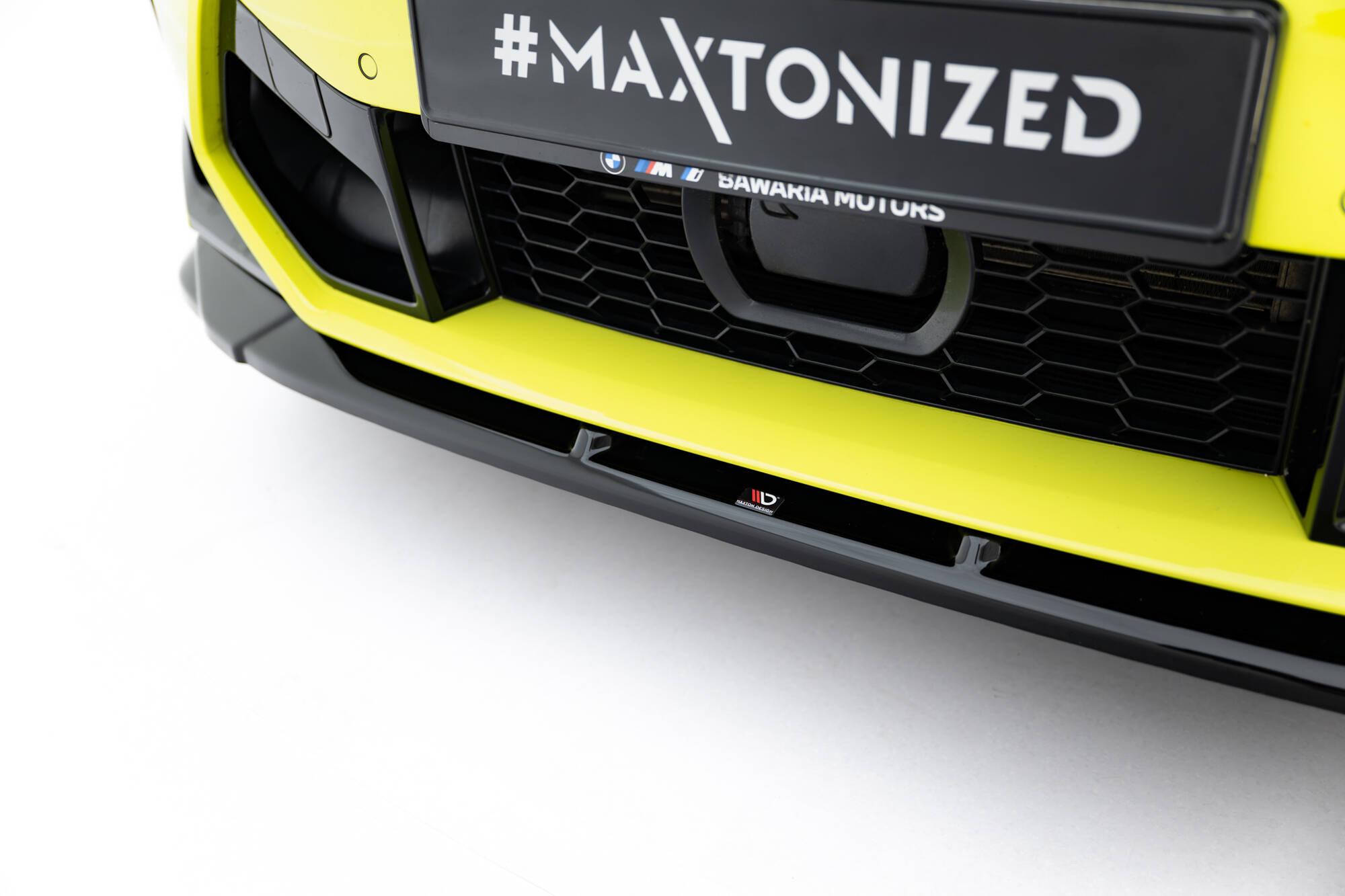 Frontspoiler BMW X4 M (F98) Facelift 2021 -> | Sport Glossy Black Edition – bilde 4