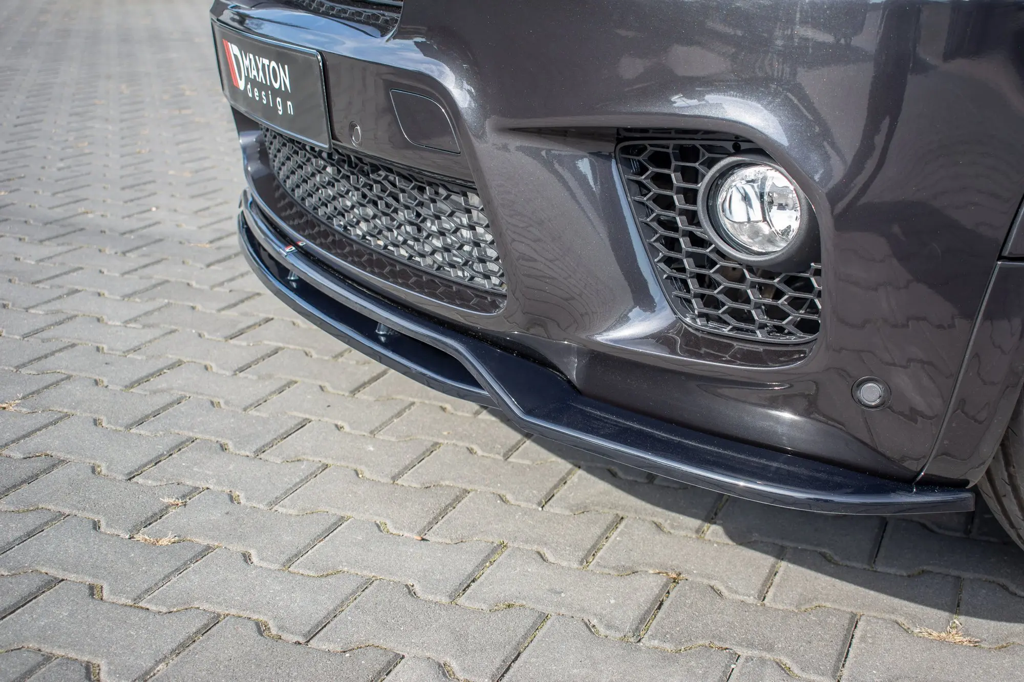 Frontspoiler BMW X5 (E70) M-Pakke Facelift 2010 - 2013 | Glossy Black Edition