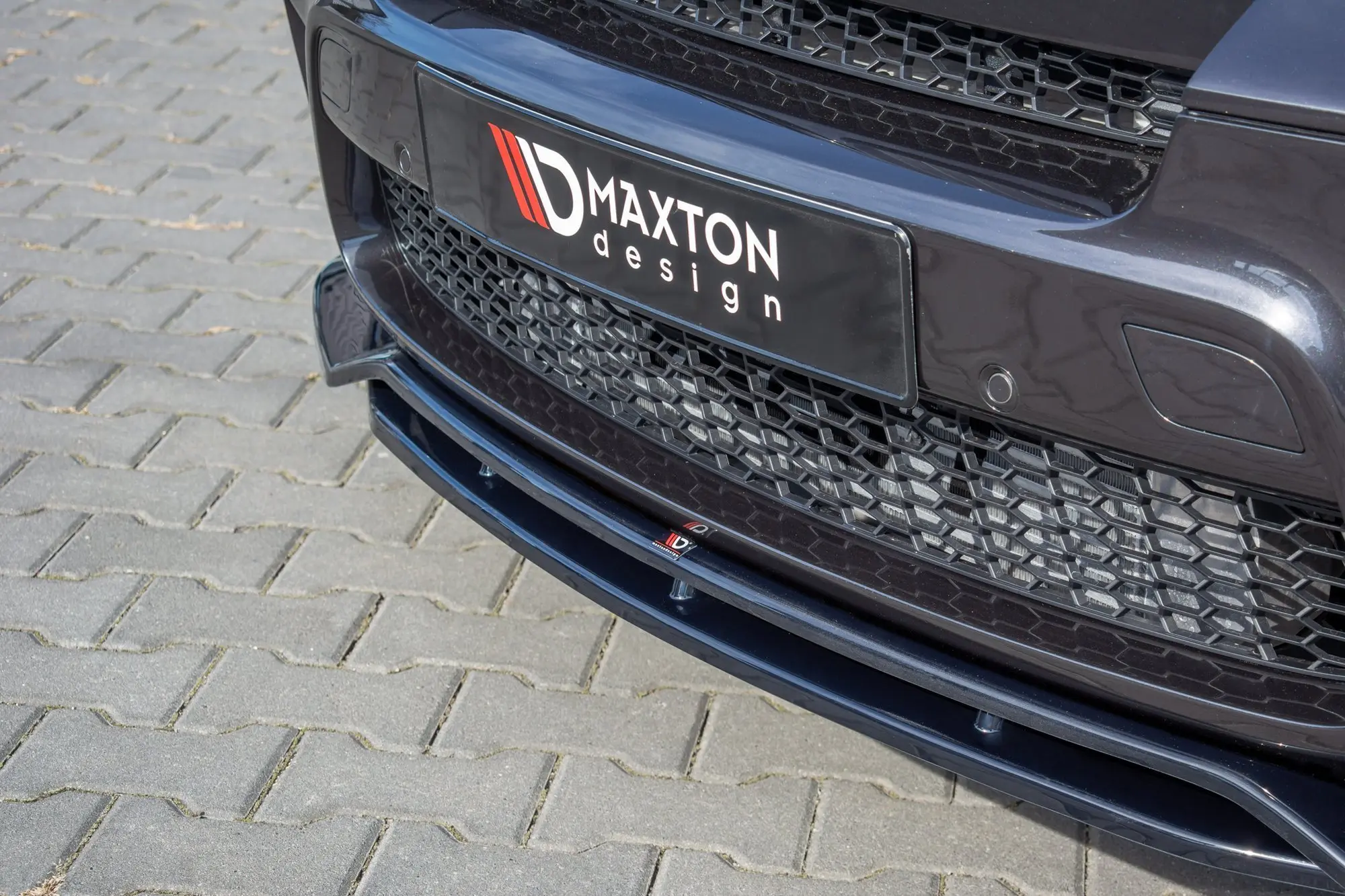 Frontspoiler BMW X5 (E70) M-Pakke Facelift 2010 - 2013 | Glossy Black Edition – bilde 3