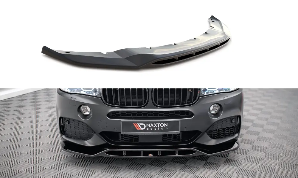 Frontspoiler BMW X5 (F15) M-Pakke 2013 - 2018 | V.2 Glossy Black Edition – bilde 2