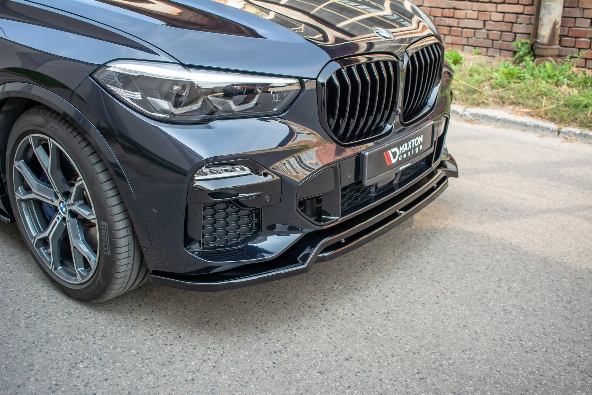 Frontspoiler BMW X5 (G05) M Pack 2018 - 2023 | Glossy Black Edition Image 3