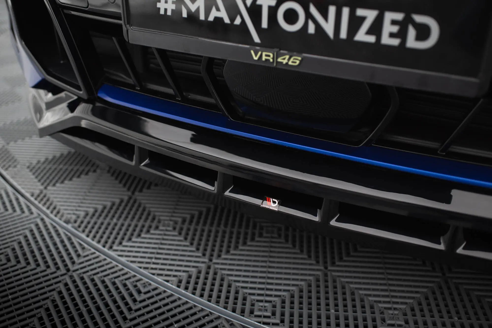 Frontspoiler BMW X5 (G05) M-Pakke Facelift 2023 -> | V.1 Glossy Black Edition – bilde 2