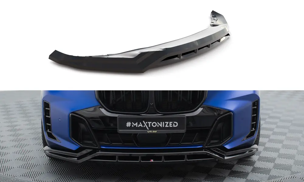 Frontspoiler BMW X5 (G05) M-Pakke Facelift 2023 -> | V.1 Glossy Black Edition – bilde 3