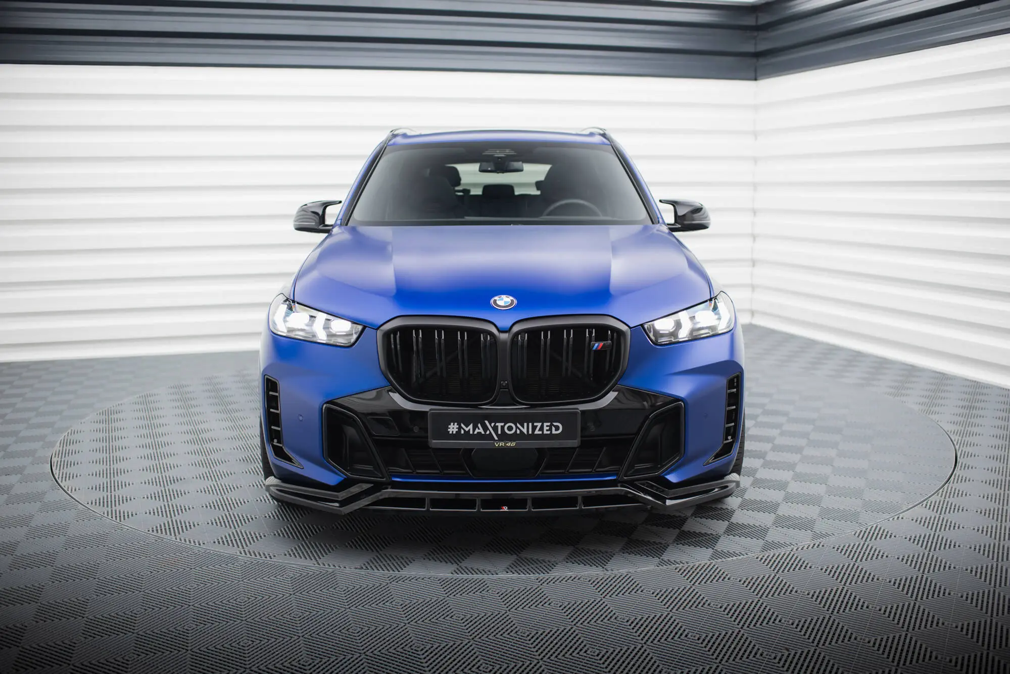 Frontspoiler BMW X5 (G05) M-Pakke Facelift 2023 -> | V.1 Glossy Black Edition – bilde 4