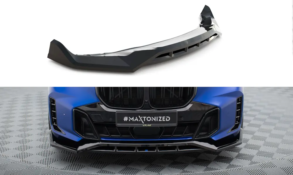 Frontspoiler BMW X5 (G05) M-Pakke Facelift 2023 -> | V.2 Glossy Black Edition – bilde 3