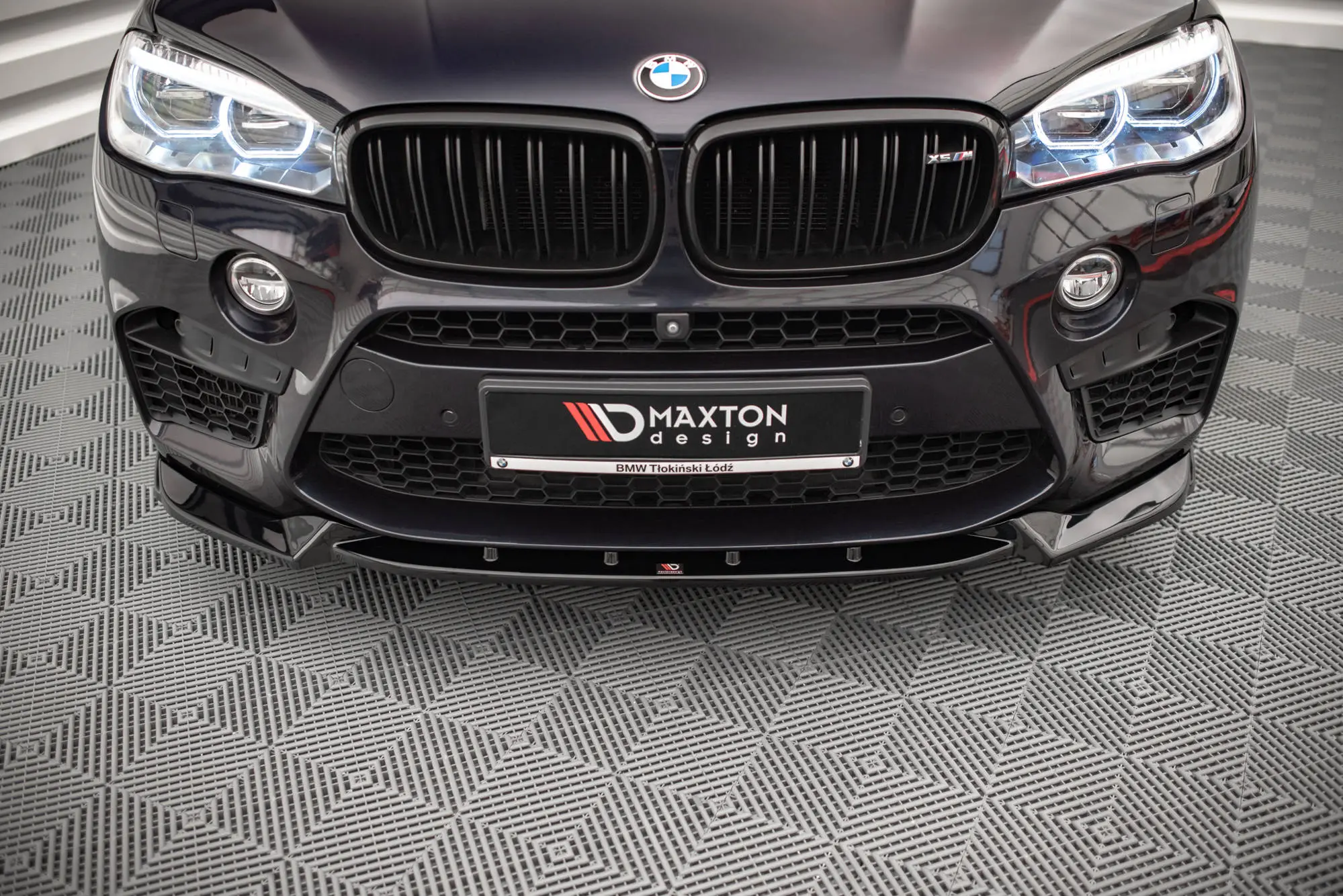 Frontspoiler BMW X5 M (F85) / X6 M (F86) 2013 - 2018 | V.1 Glossy Black Edition