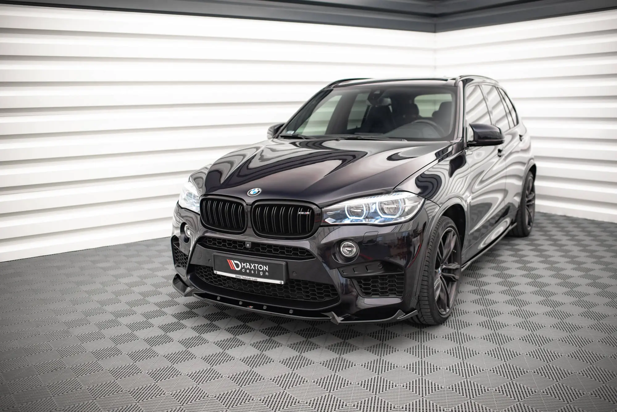 Frontspoiler BMW X5 M (F85) / X6 M (F86) 2013 - 2018 | V.1 Glossy Black Edition – bilde 2