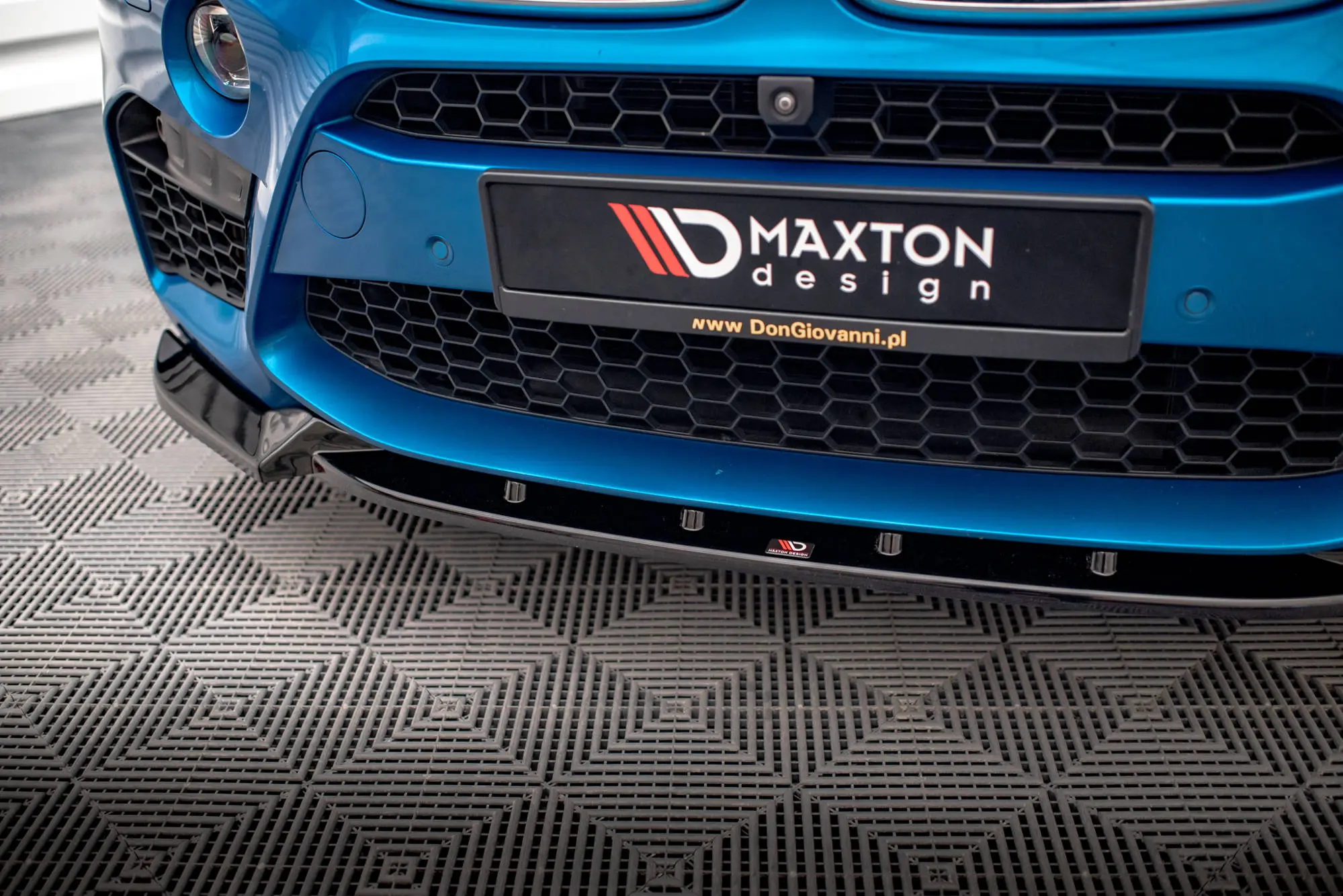Frontspoiler BMW X5 M (F85) / X6 M (F86) 2013 - 2018 | V.1 Glossy Black Edition – bilde 5