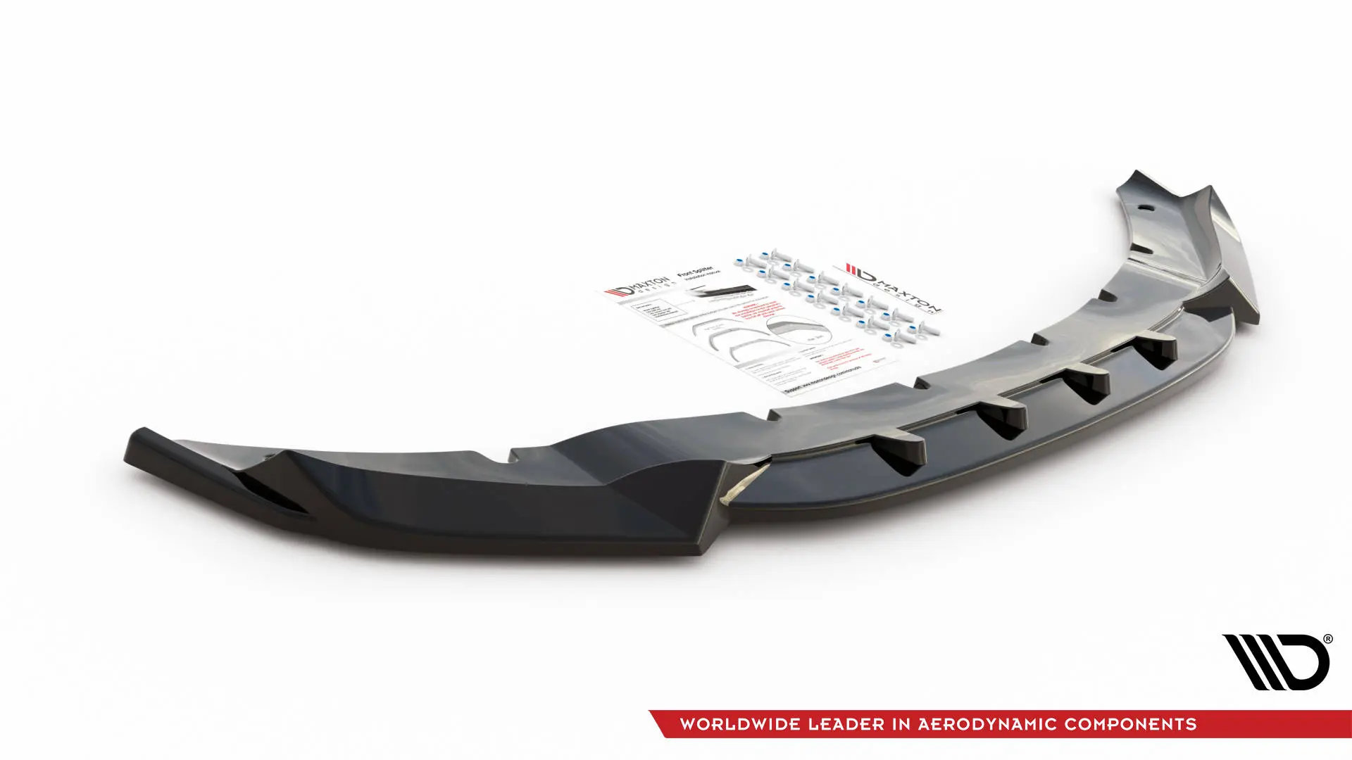 Frontspoiler BMW X5 M (F85) / X6 M (F86) 2013 - 2018 | V.1 Glossy Black Edition – bilde 6