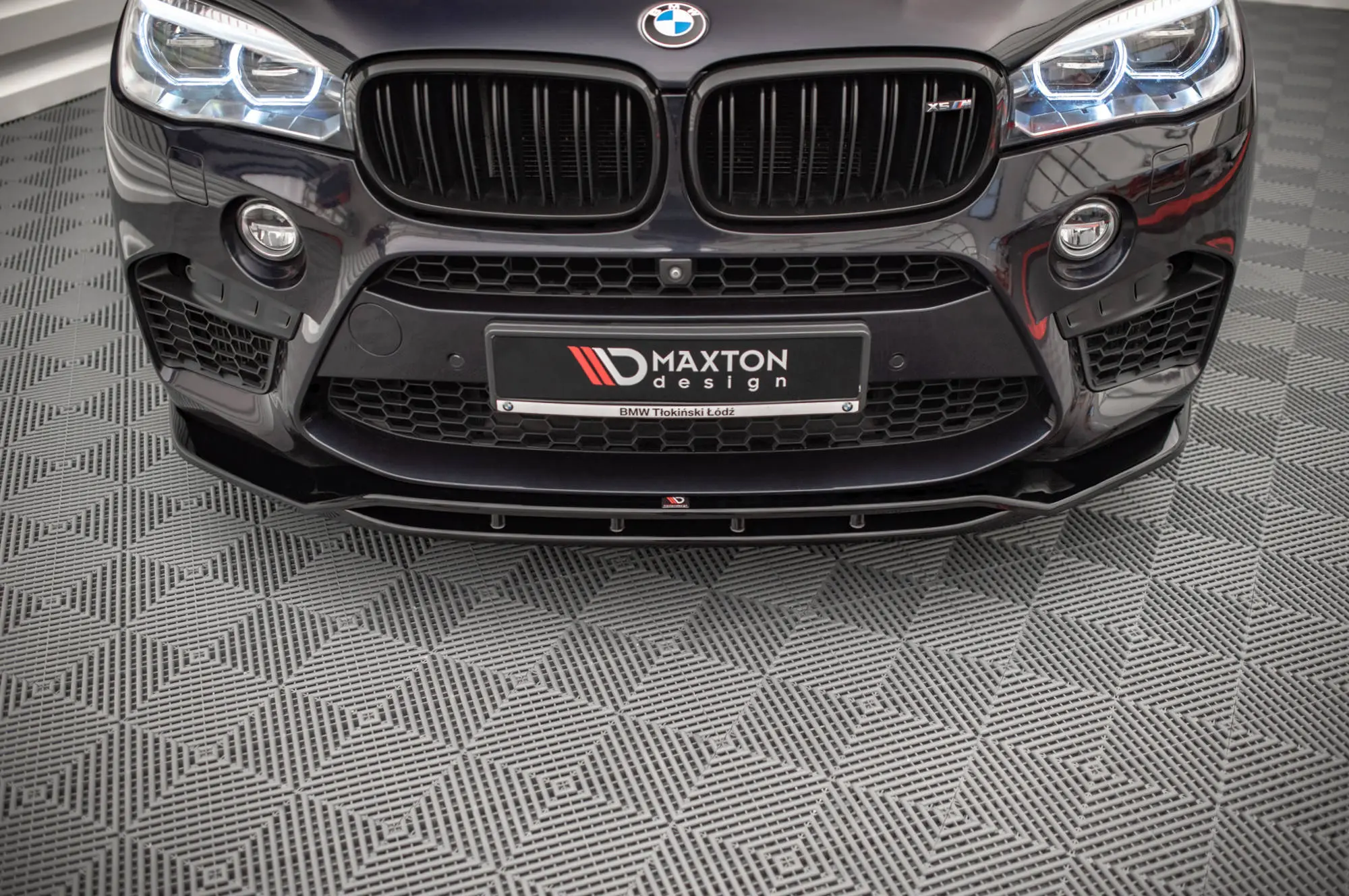 Frontspoiler BMW X5 M (F85) / X6 M (F86) 2013 - 2018 | V.2 Glossy Black Edition