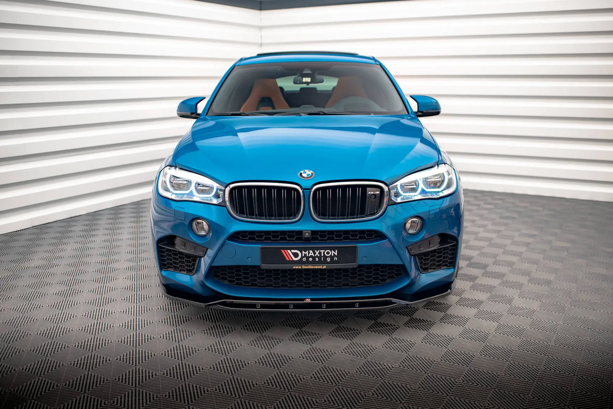 Frontspoiler BMW X5 M (F85) / X6 M (F86) 2013 - 2018 | V.2 Glossy Black Edition – bilde 5