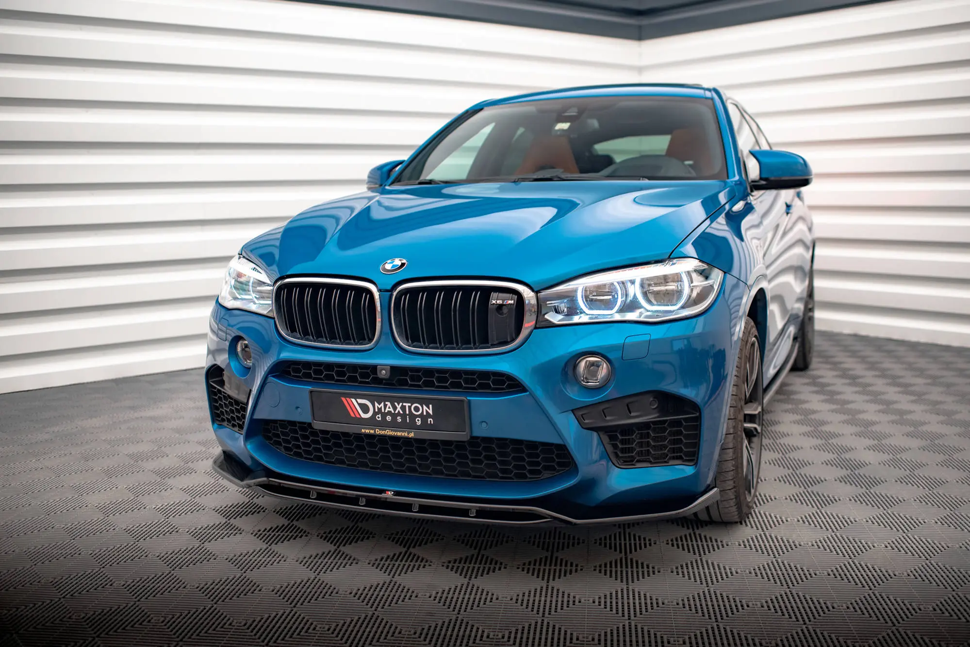 Frontspoiler BMW X5 M (F85) / X6 M (F86) 2013 - 2018 | V.2 Glossy Black Edition – bilde 6