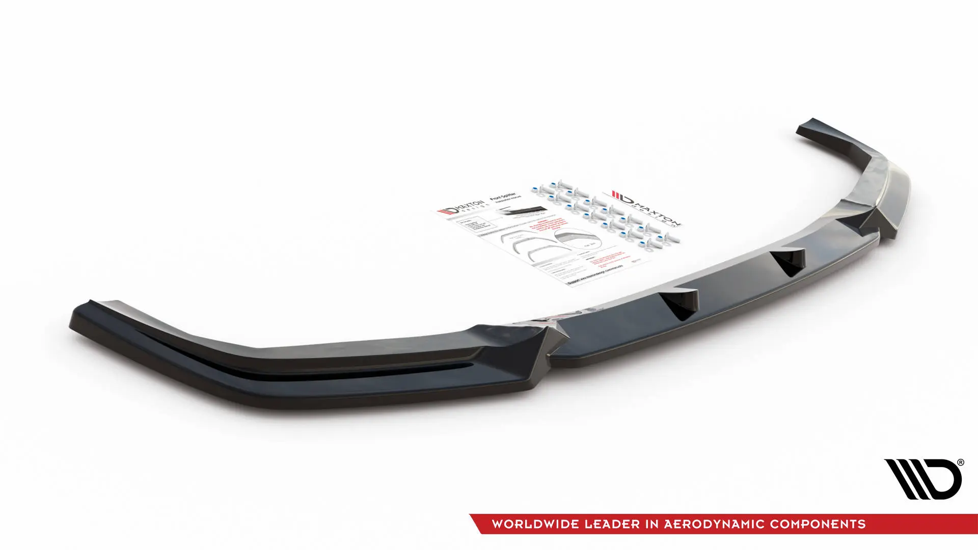 Frontspoiler BMW X5 M (F95) 2018 -> | V.1 Glossy Black Edition – bilde 4