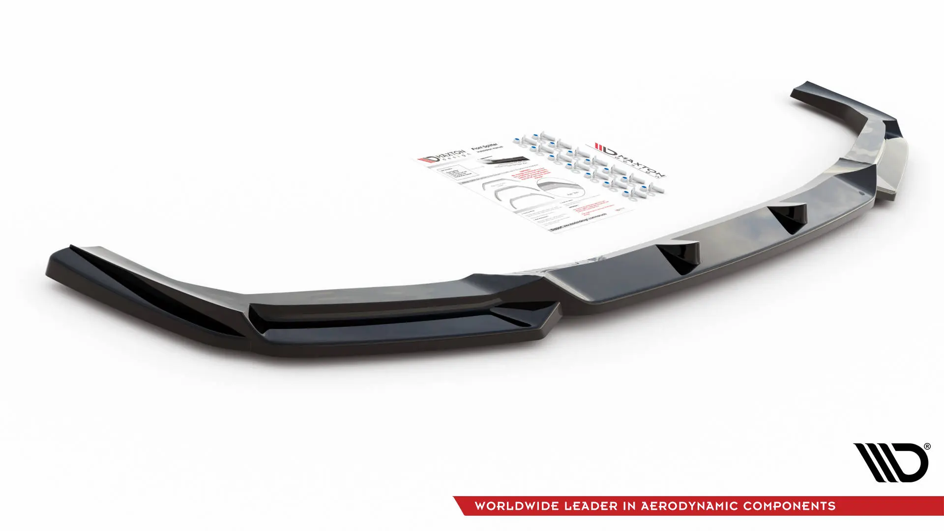 Frontspoiler BMW X5 M (F95) 2018 -> | V.2 Glossy Black Edition – bilde 5