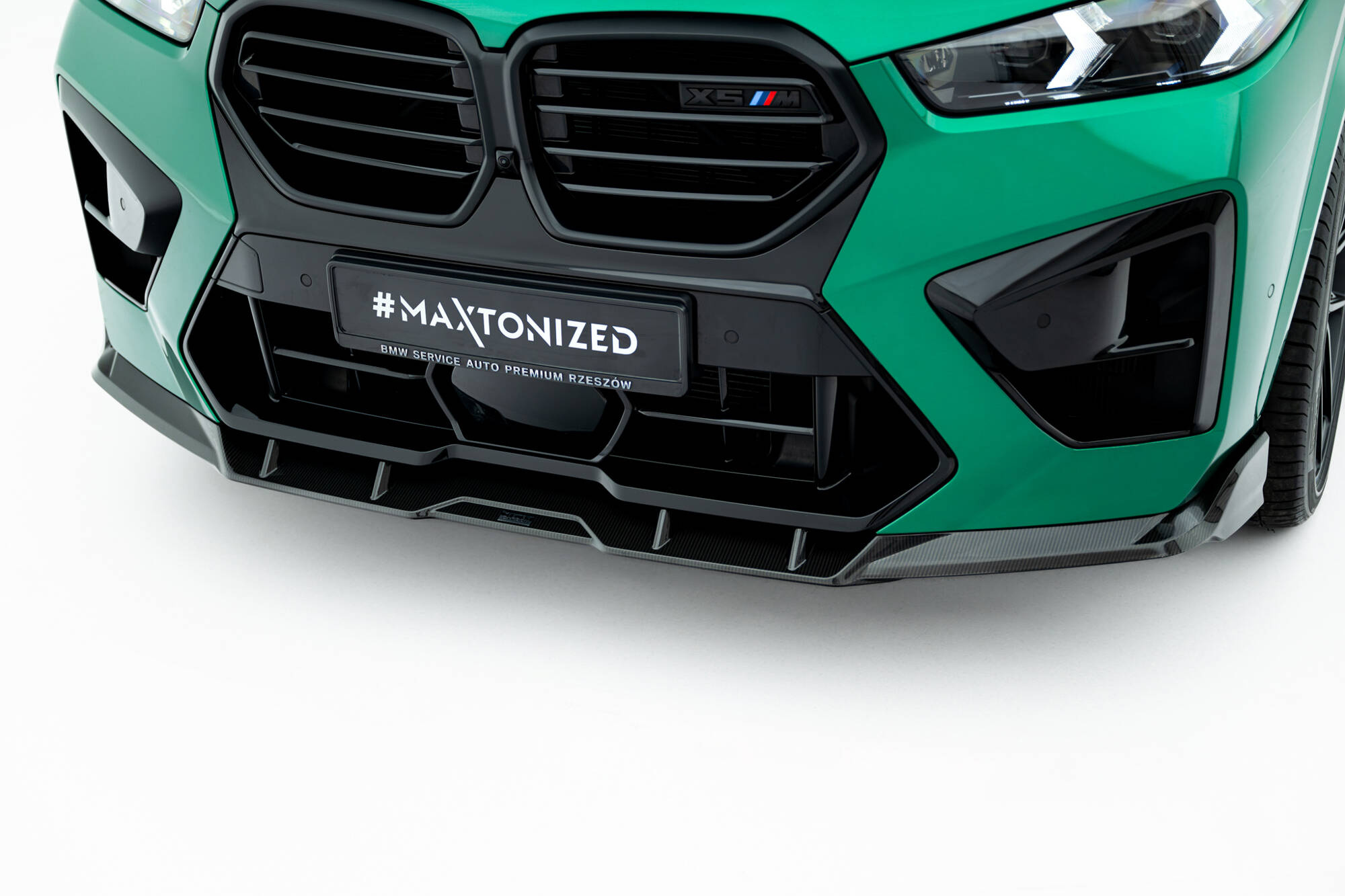 Frontspoiler BMW X5 M (F95) Facelift 2023 -> | Sport Glossy Black Edition – bilde 2