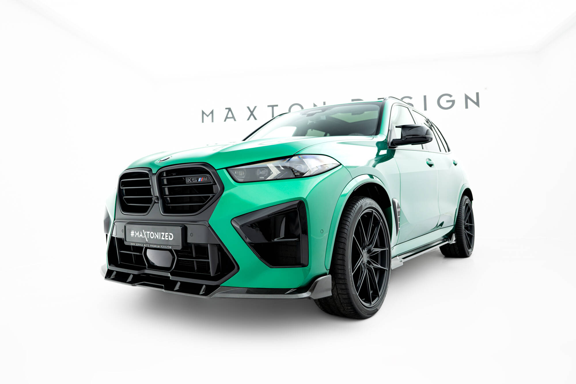 Frontspoiler BMW X5 M (F95) Facelift 2023 -> | Sport Glossy Black Edition – bilde 5
