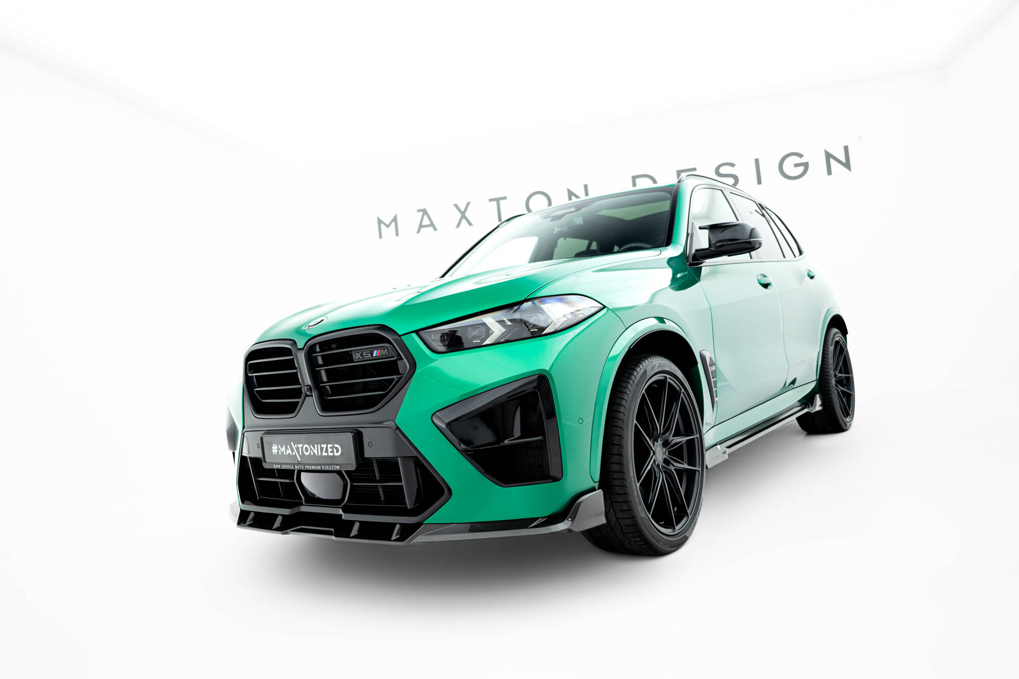Frontspoiler BMW X5 M (F95) Facelift 2023 -> | Sport Glossy Black Edition – bilde 6
