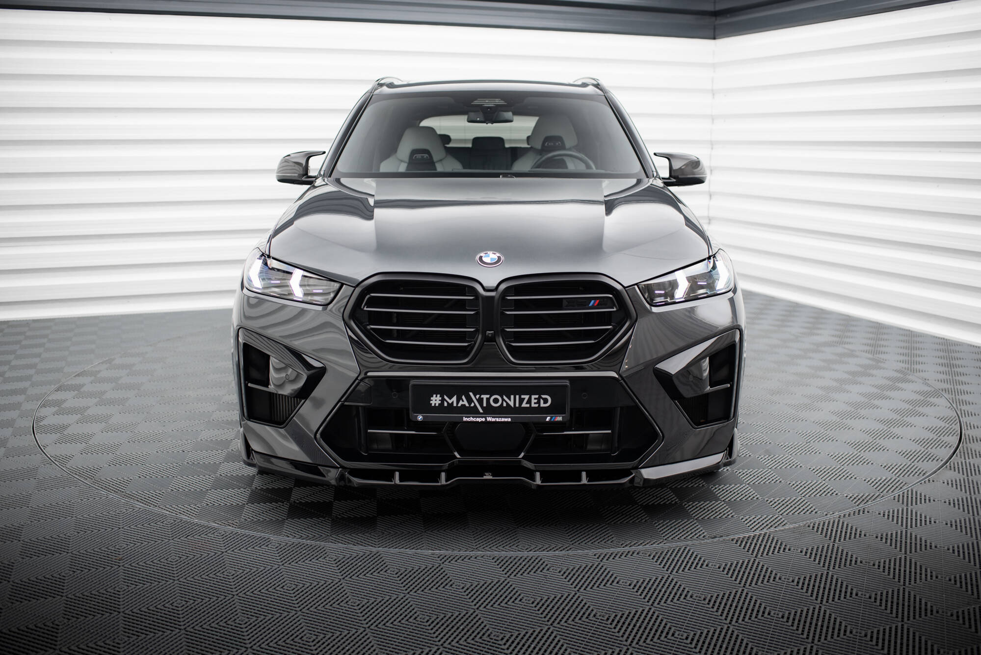 Frontspoiler BMW X5 M (F95) Facelift 2023 -> | Sport Glossy Black Edition V1 – bilde 2