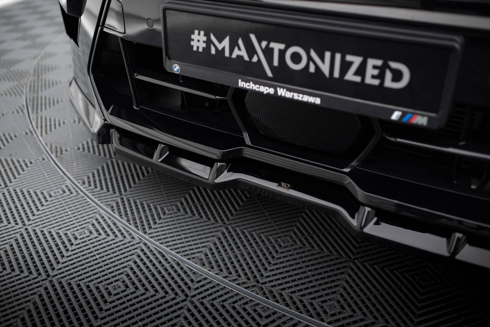 Frontspoiler BMW X5 M (F95) Facelift 2023 -> | Sport Glossy Black Edition V1 – bilde 3