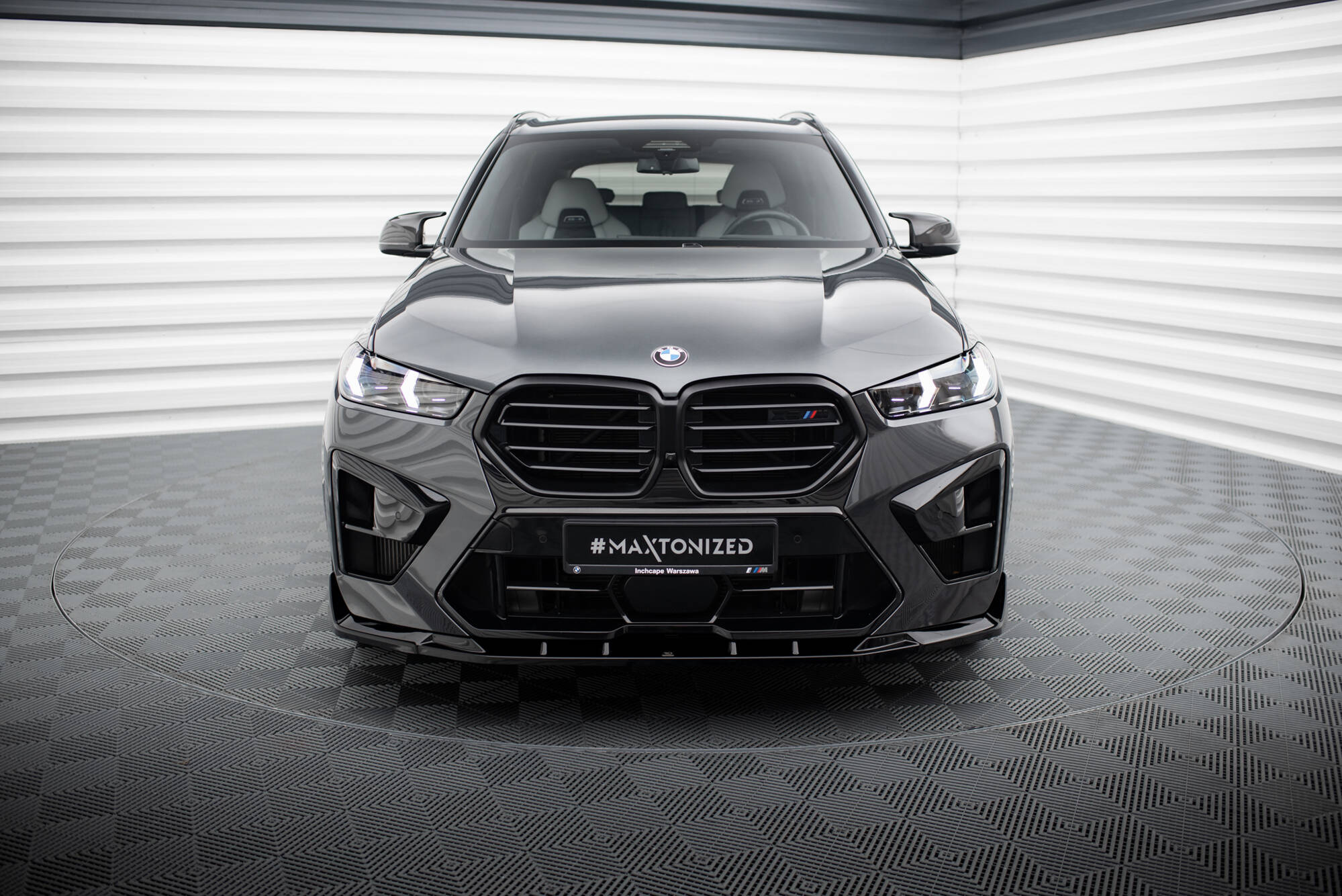 Frontspoiler BMW X5 M (F95) Facelift 2023 ->  | Sport Glossy Black Edition V2 – bilde 2