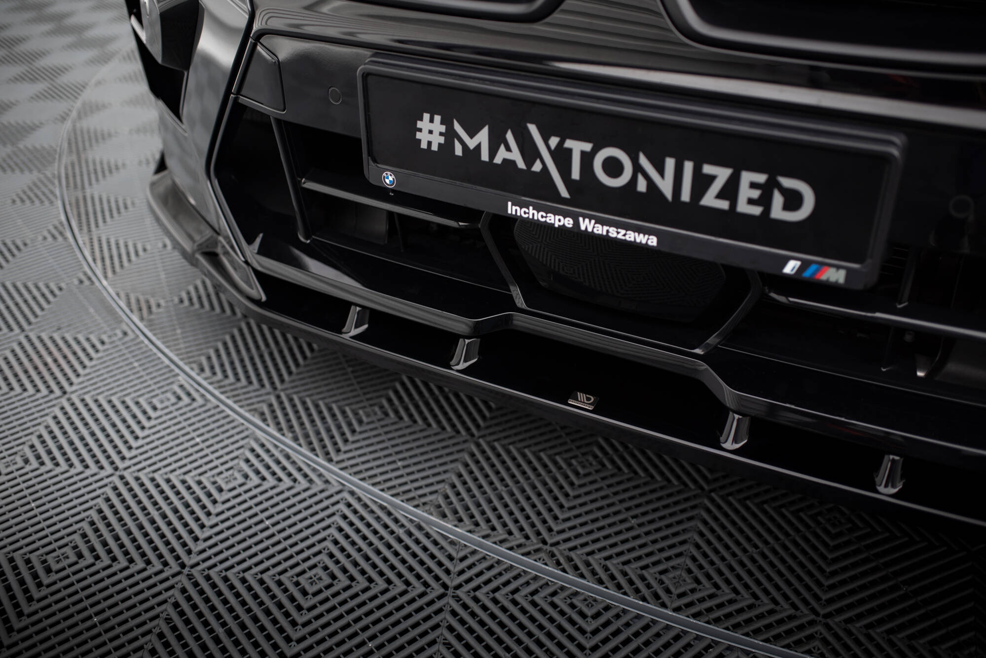 Frontspoiler BMW X5 M (F95) Facelift 2023 ->  | Sport Glossy Black Edition V2 – bilde 3