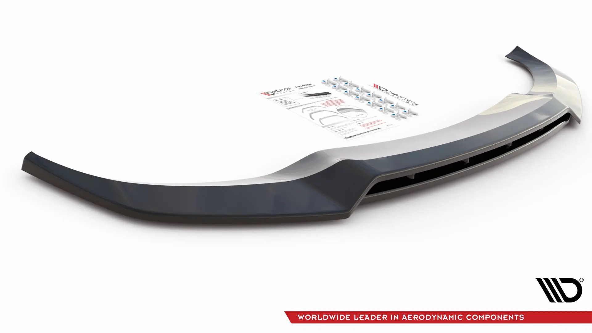Frontspoiler BMW X6 (G06) M-Pakke 2019 -> | V.2 Glossy Black Edition – bilde 5