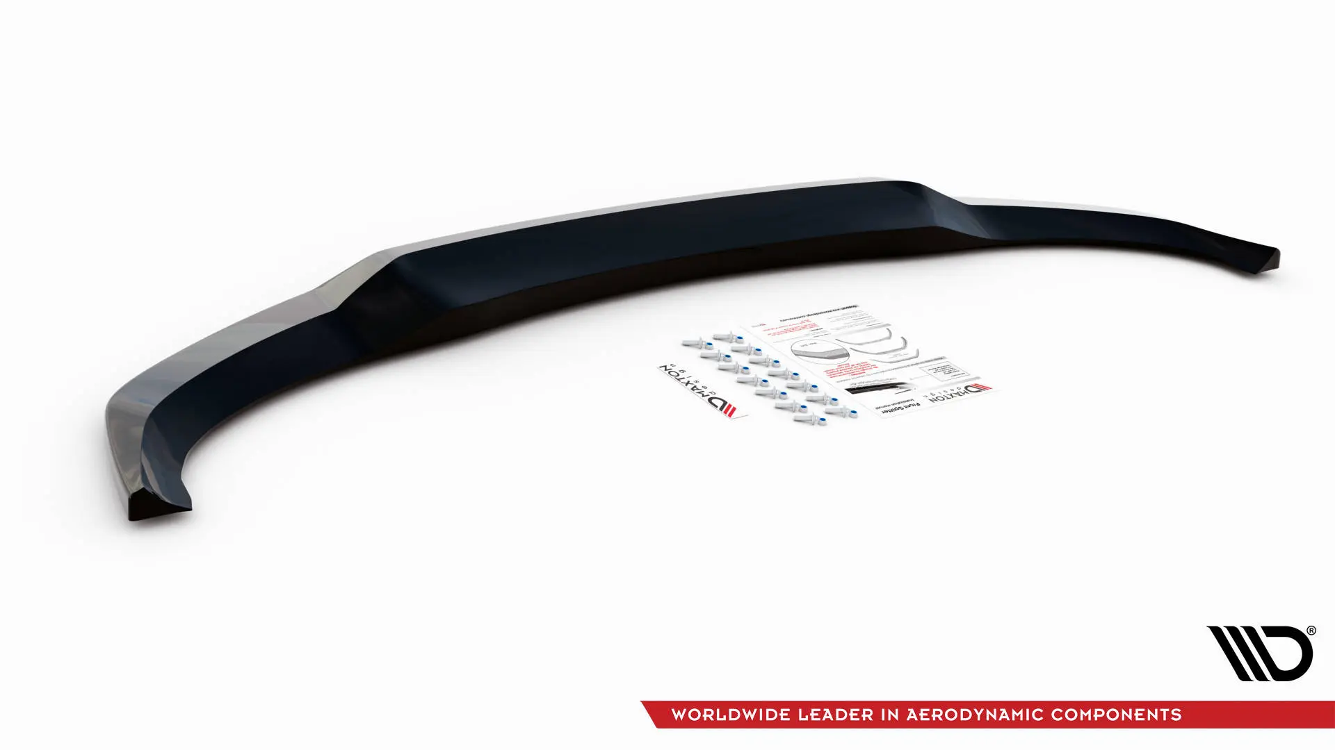 Frontspoiler BMW X6 (G06) M-Pakke 2019 -> | V.2 Glossy Black Edition – bilde 6
