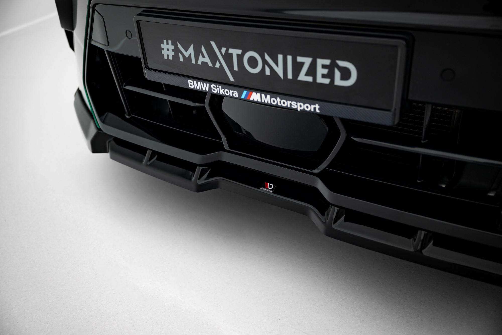 Frontspoiler BMW X6 M (F96) Facelift 2023 -> | Sport Glossy Black Edition V1 – bilde 3
