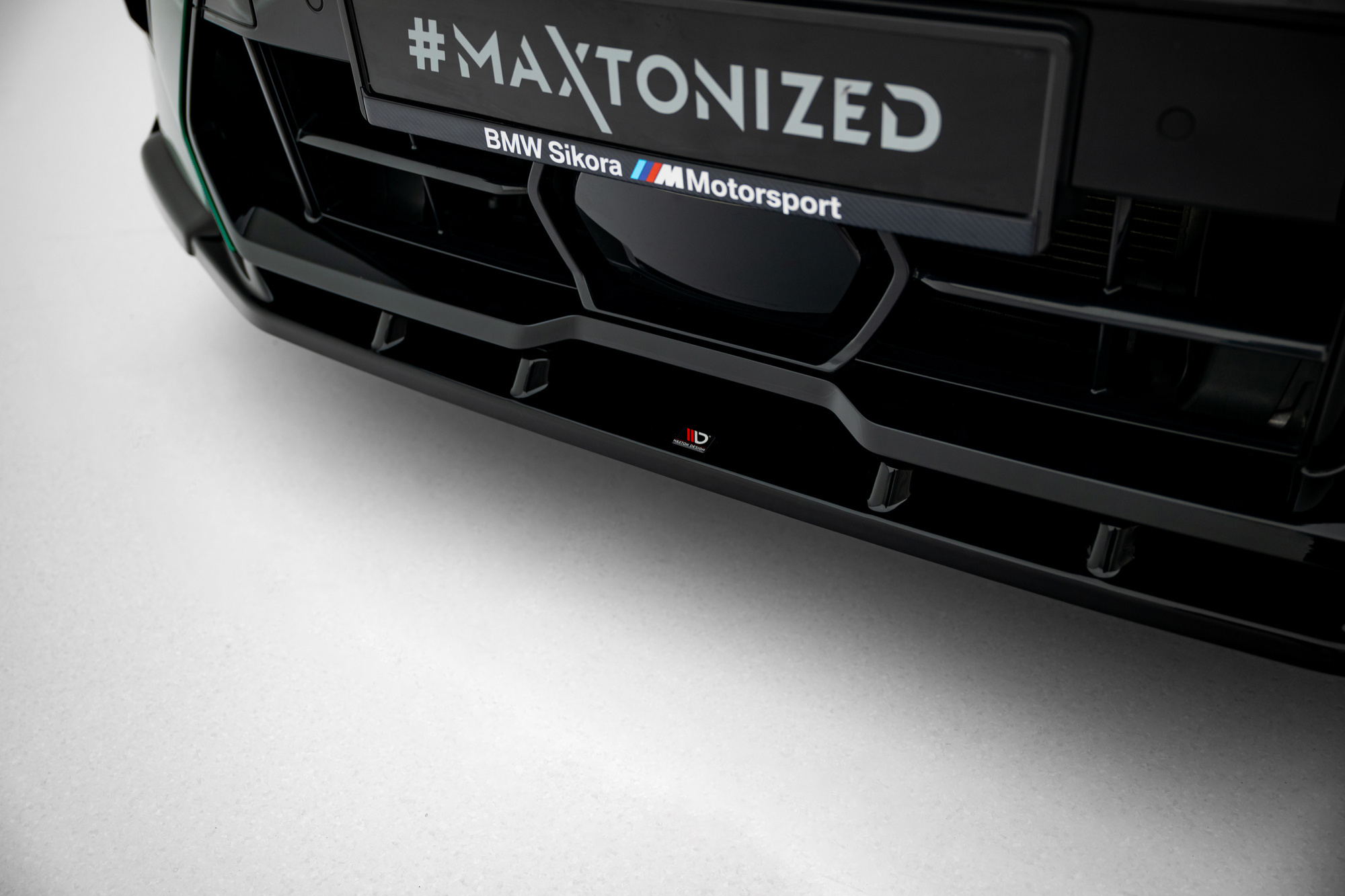 Frontspoiler BMW X6 M (F96) Facelift 2023 -> | Sport Glossy Black Edition V2 – bilde 3