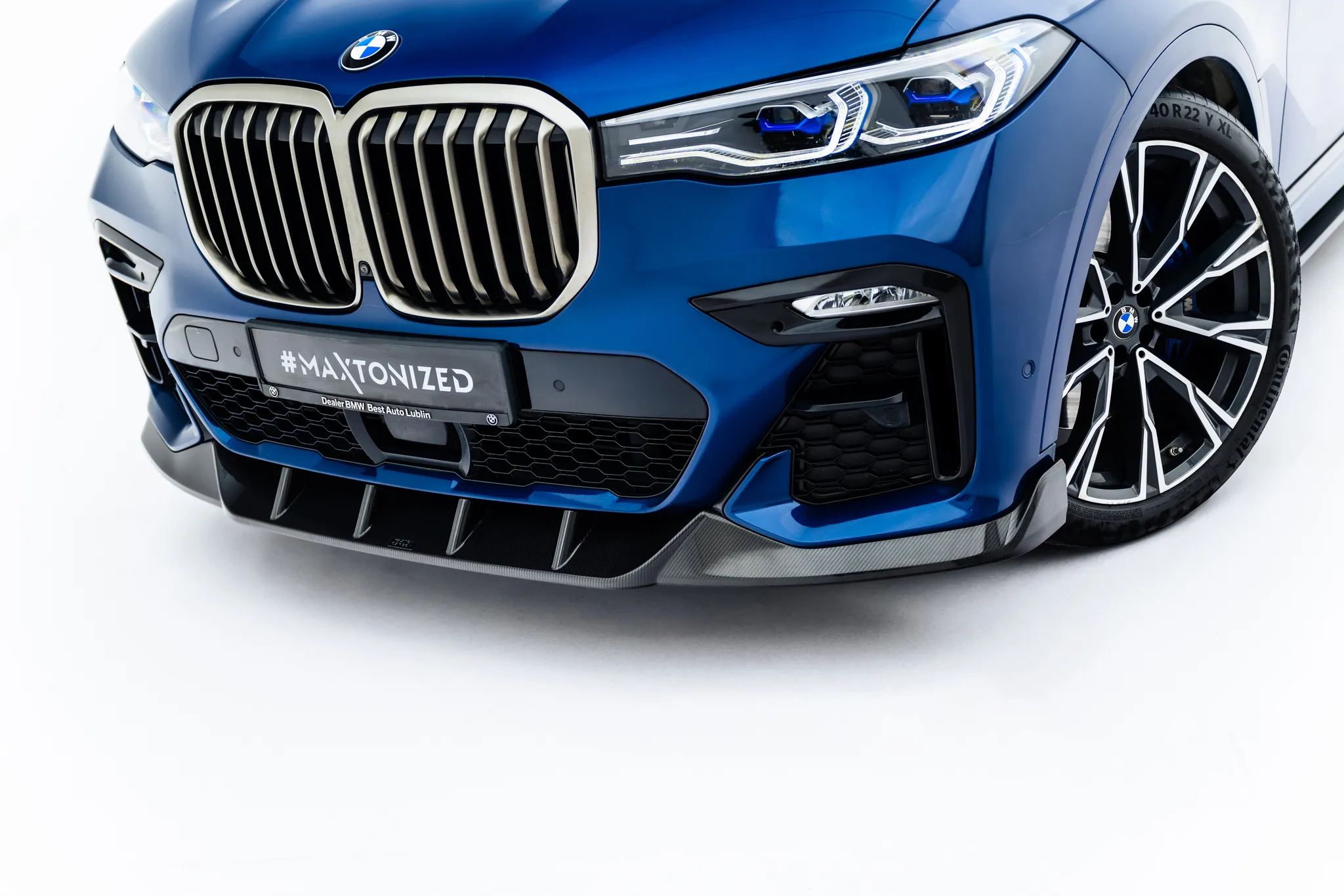 Frontspoiler BMW X7 (G07) 2018-2026 | Carbon Fiber Edition – bilde 2
