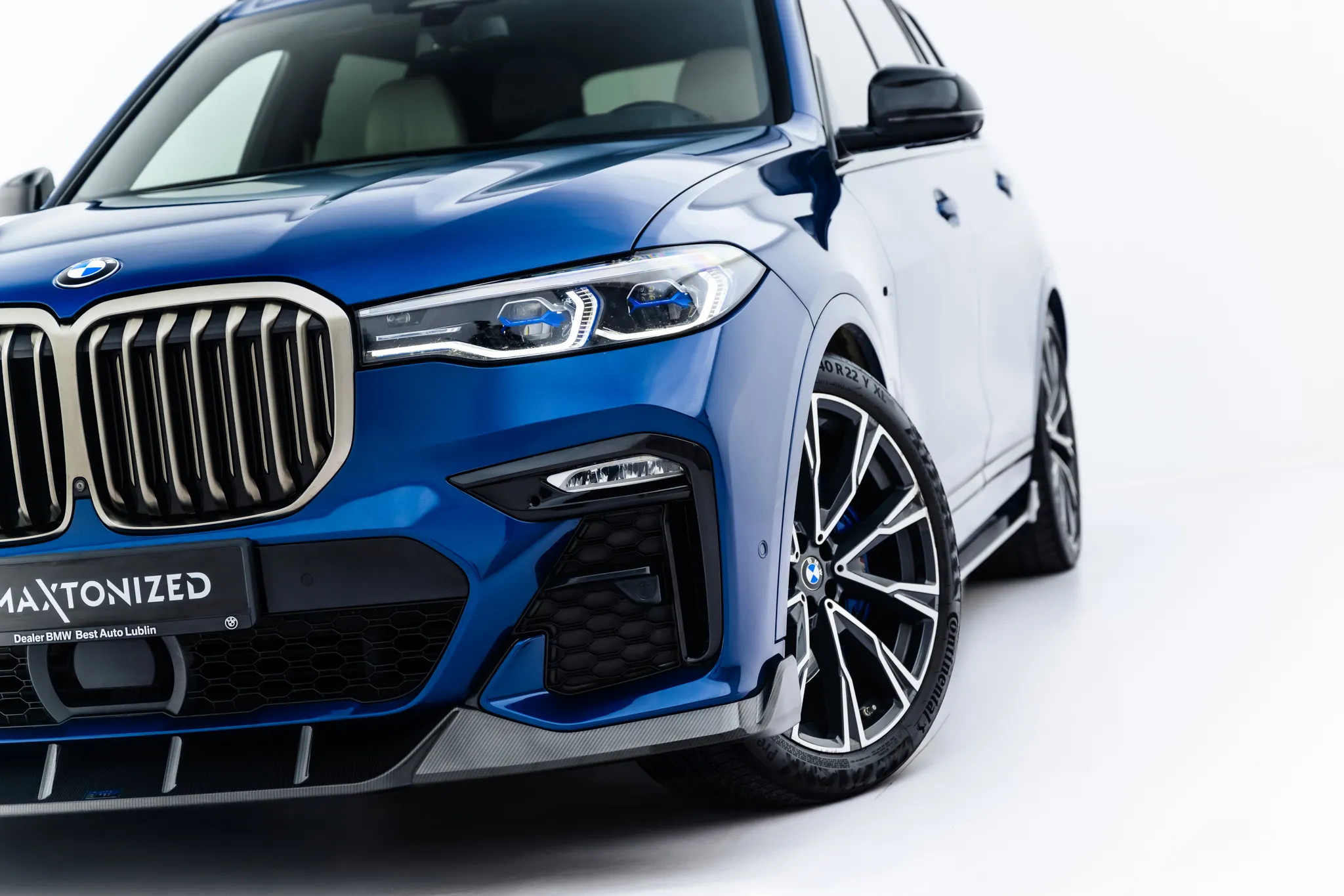 Frontspoiler BMW X7 (G07) 2018-2026 | Carbon Fiber Edition – bilde 3