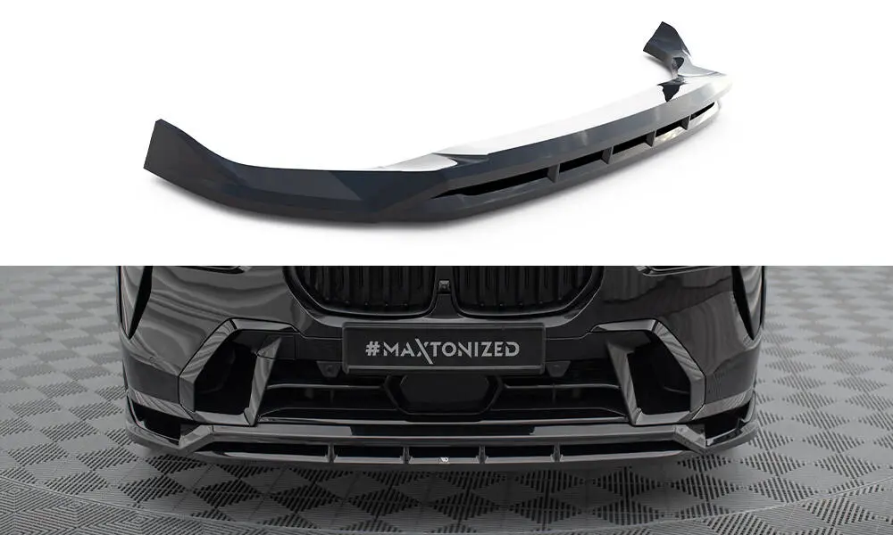 Frontspoiler BMW X7 (G07) M-Pack LCI 2022 -> | Glossy Black Edition – bilde 2