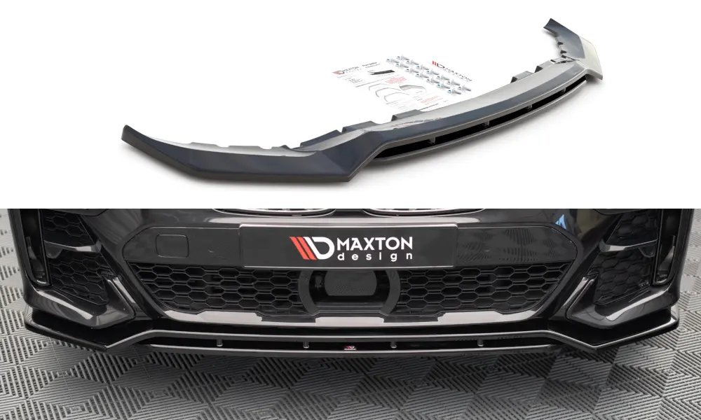 Frontspoiler BMW X7 M (G07) 2018 - 2022 | V.1 Glossy Black Edition – bilde 2