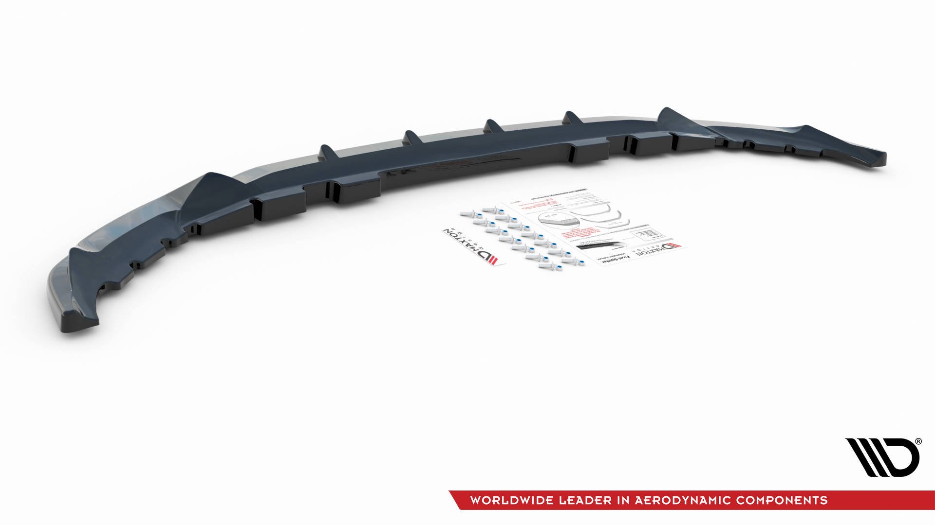 Frontspoiler BMW X7 M (G07) 2018 - 2022 | V.2 Glossy Black Edition – bilde 5