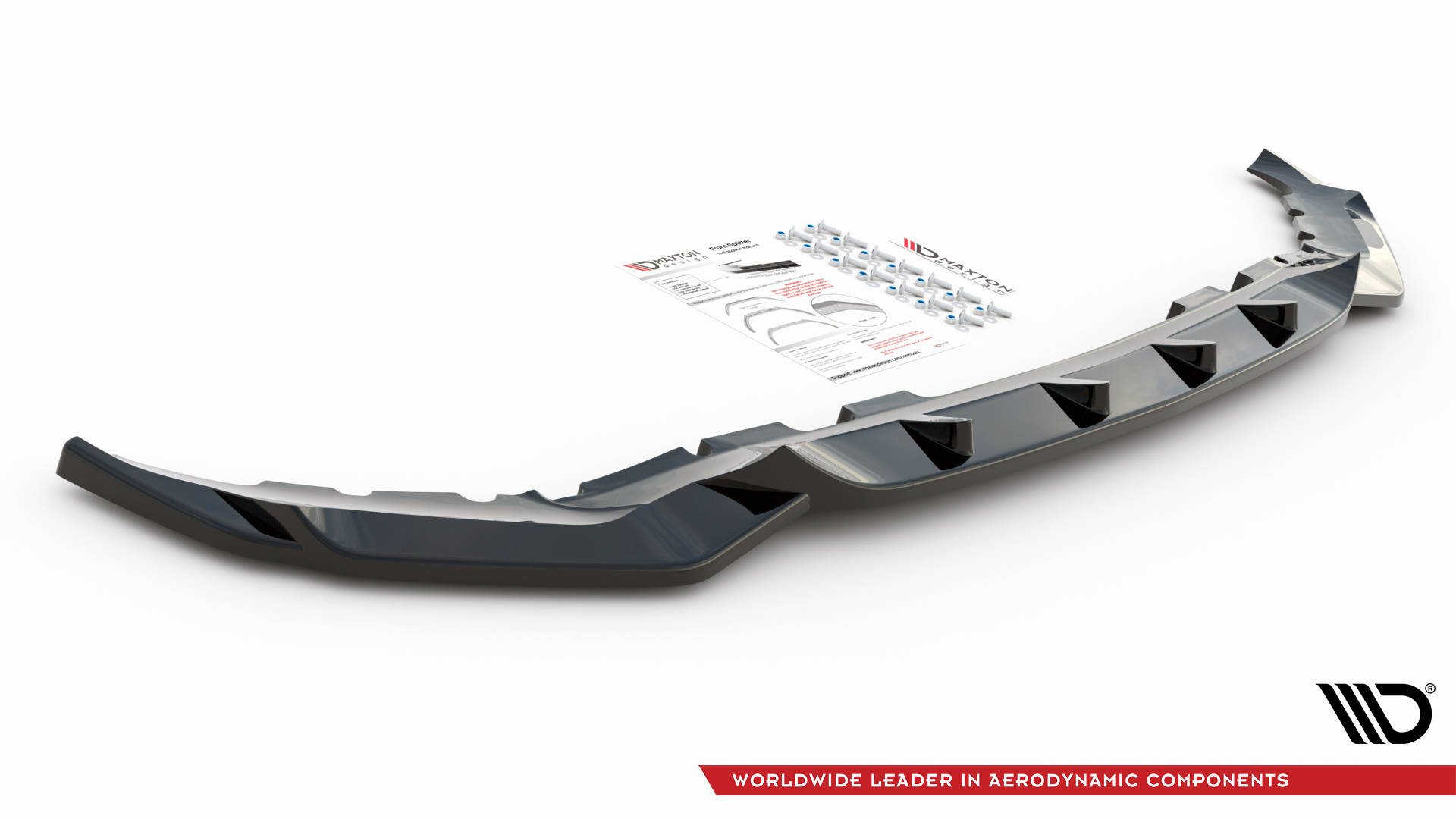 Frontspoiler BMW X7 M (G07) 2018 - 2022 | V.3 Glossy Black Edition – bilde 4