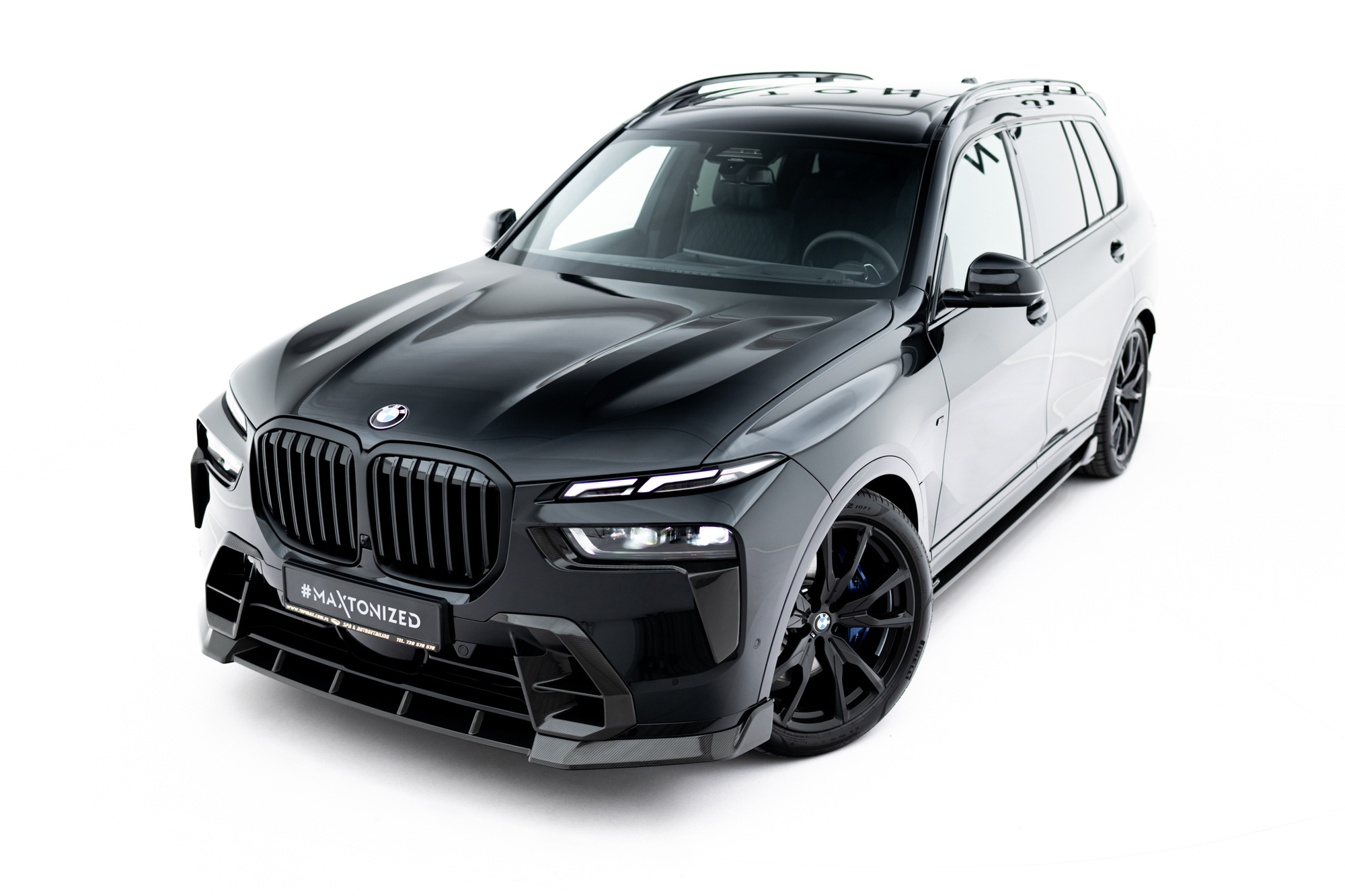 Frontspoiler BMW X7 M-Pack (G07) Facelift 2022 -> | Sport Glossy Black Edition