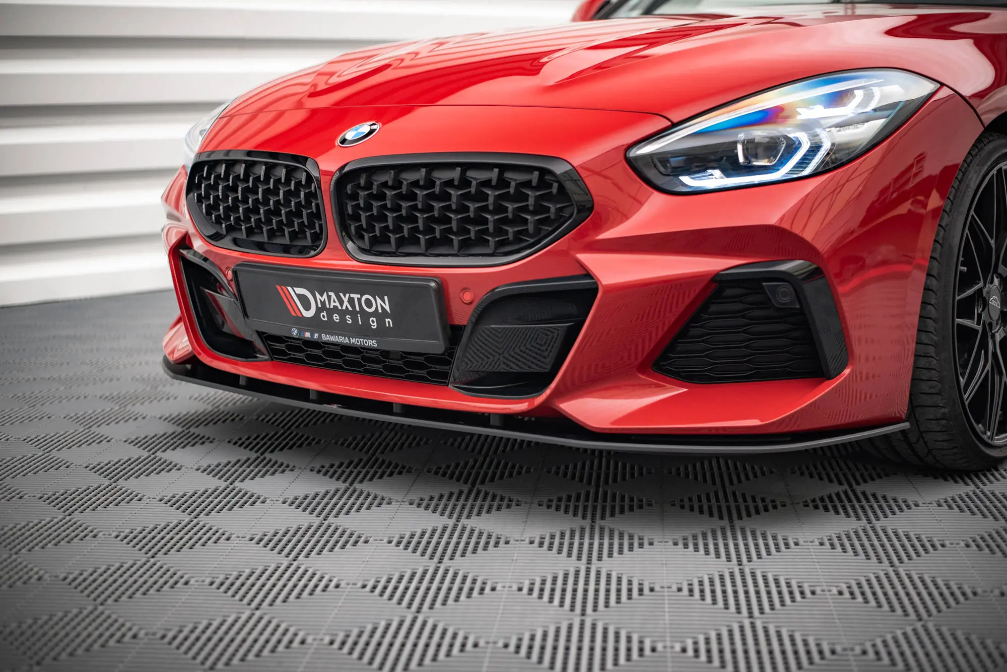 Frontspoiler BMW Z4 (G29) M-Pakke 2018-> | Street Pro Black Edition – bilde 2