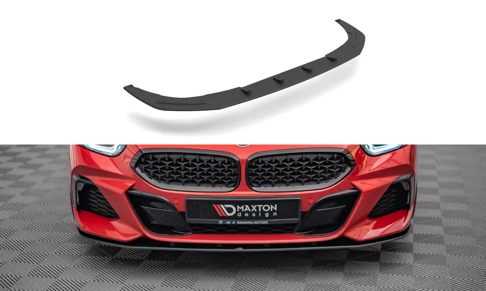 Frontspoiler BMW Z4 (G29) M-Pakke 2018-> | Street Pro Black Edition – bilde 3