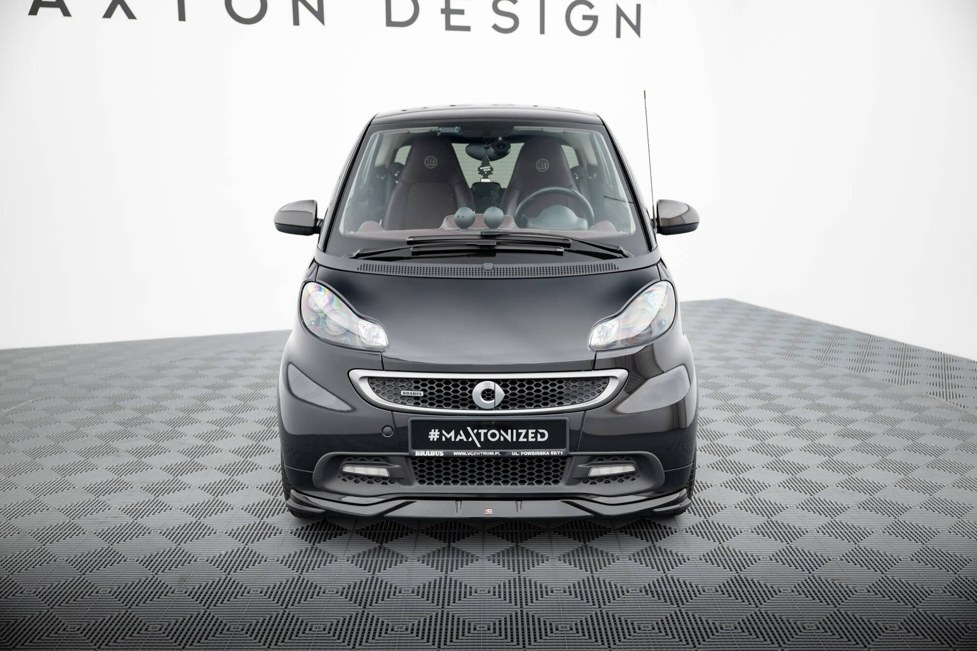 Frontspoiler Brabus Smart Fortwo (C451) Facelift 2012 - 2014 | Sport Glossy Black Edition Image 2