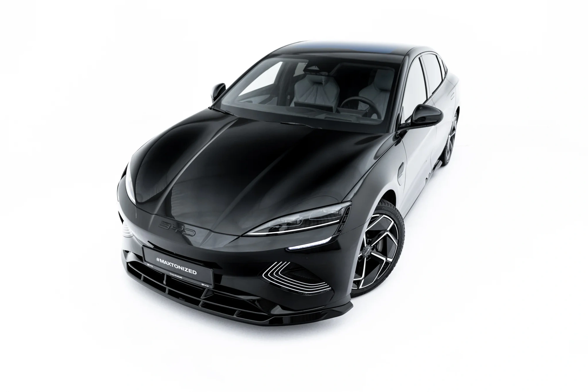 Frontspoiler BYD Seal I 2022 -> | Sport Glossy Black Edition – bilde 3
