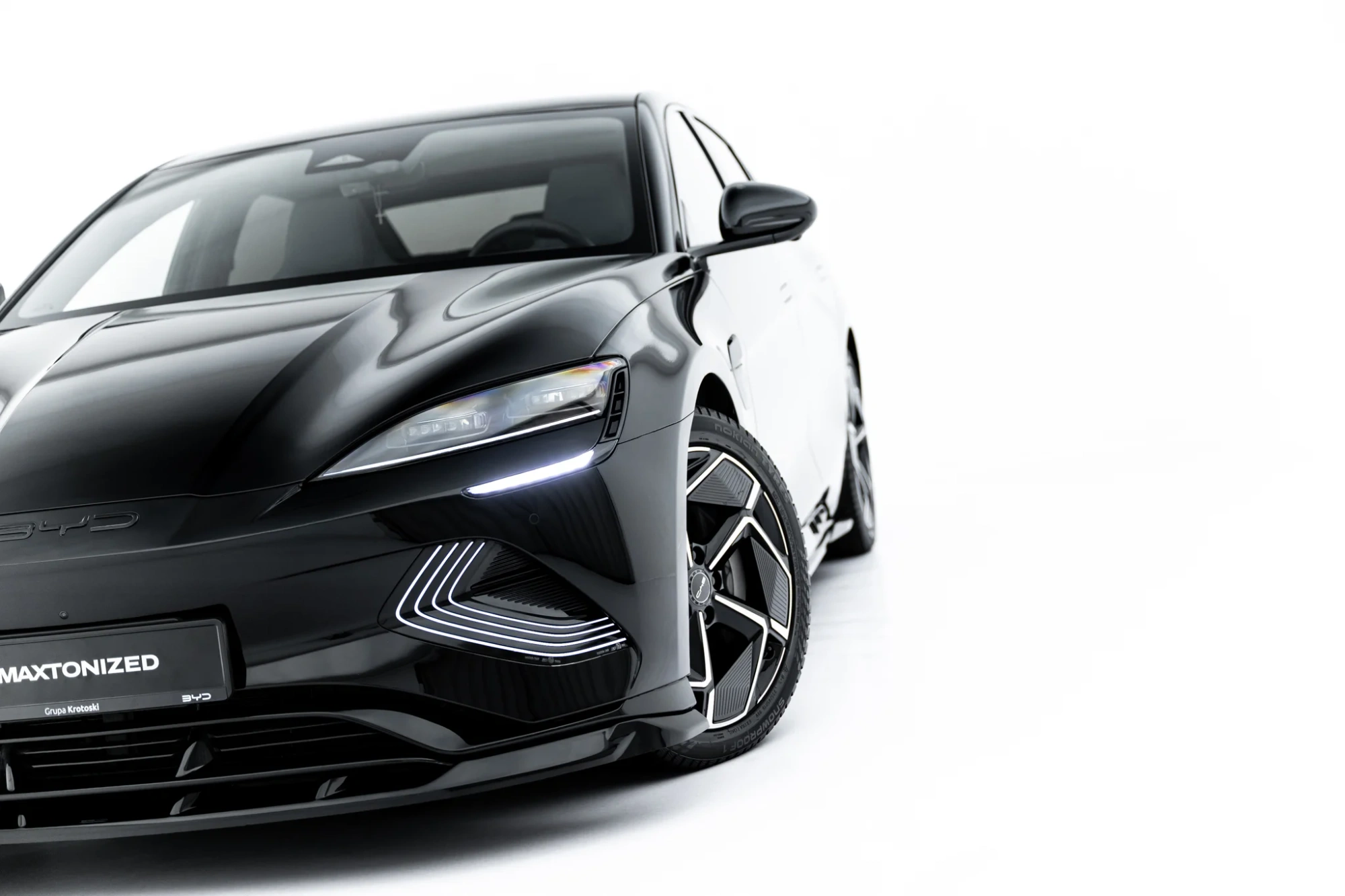 Frontspoiler BYD Seal I 2022 -> | Sport Glossy Black Edition – bilde 4
