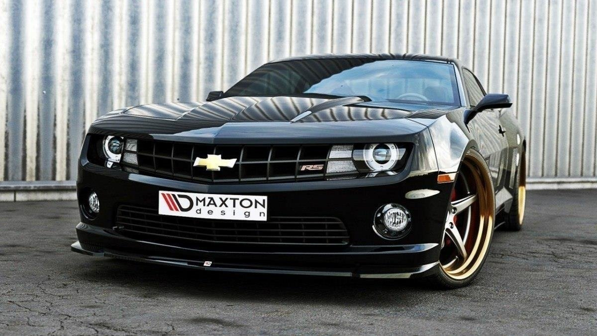 Frontspoiler Chevrolet Camaro SS V 2009 - 2013 | Sport Glossy Black Edition