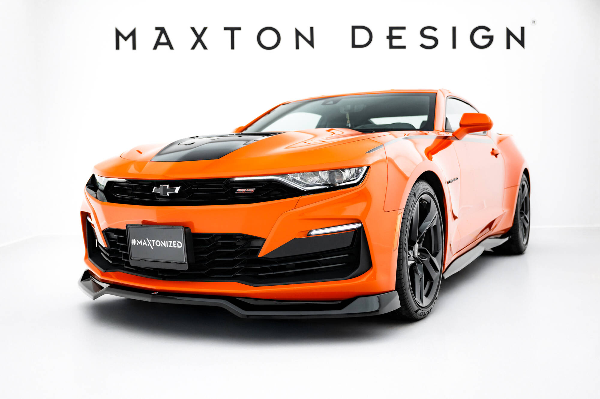 Frontspoiler Chevrolet Camaro SS VI Facelift 2019 - 2023 | V1 Sport Glossy Black Edition – bilde 4