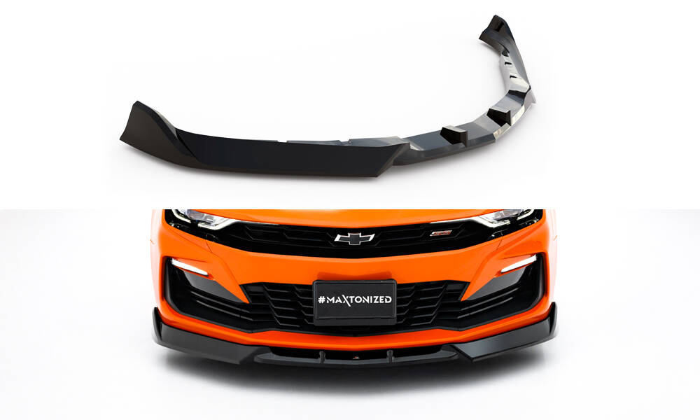 Frontspoiler Chevrolet Camaro SS VI Facelift 2019 - 2023 | V2 Sport Glossy Black Edition