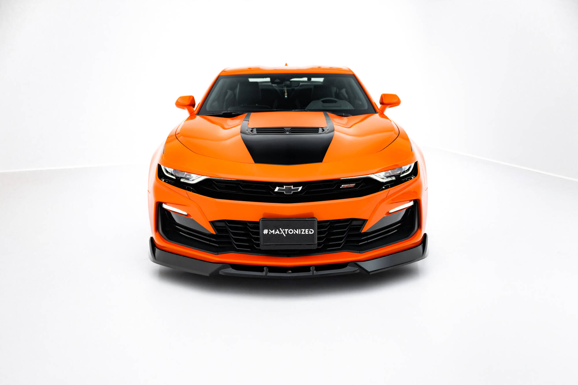 Frontspoiler Chevrolet Camaro SS VI Facelift 2019 - 2023 | V2 Sport Glossy Black Edition – bilde 2