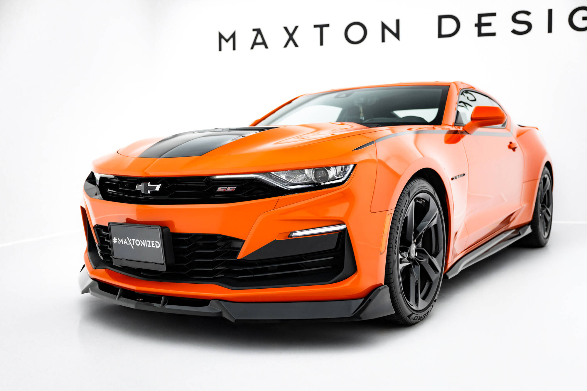 Frontspoiler Chevrolet Camaro SS VI Facelift 2019 - 2023 | V2 Sport Glossy Black Edition – bilde 4