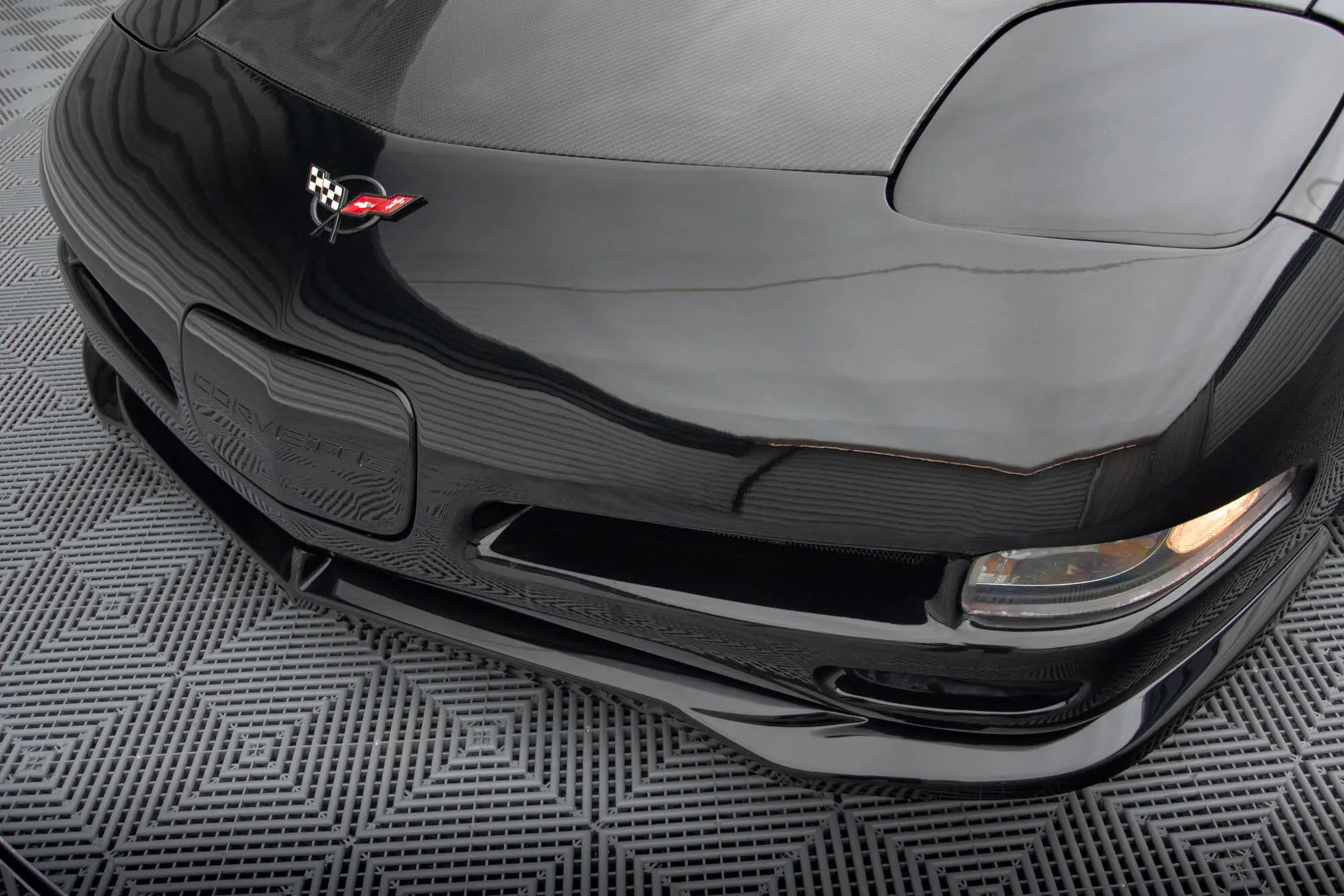 Frontspoiler Chevrolet Corvette C5 1997 - 2004 | Glossy Black Edition – bilde 3