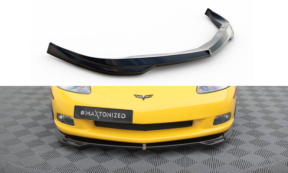 Frontspoiler Chevrolet Corvette C6 2004 - 2013 | Glossy Black Edition – bilde 3